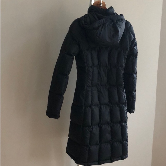 North Face down long puffer jacket, black, size XS - Picture 2 of 11
